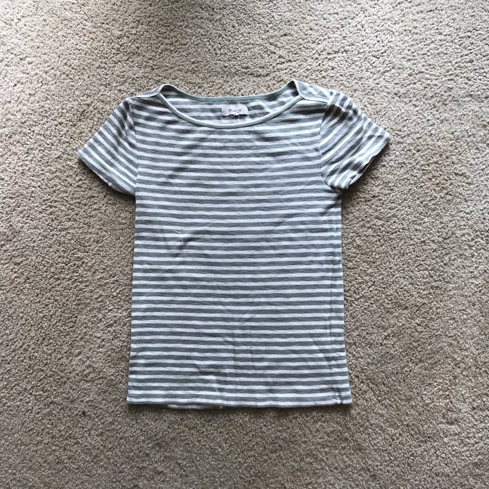 Madewell Cotton Striped Tee XS